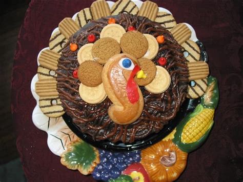no-bake-turkey-cake-recipe-foodcom image