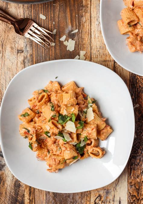 creamy-sun-dried-tomato-pasta-easy-and-inspired image