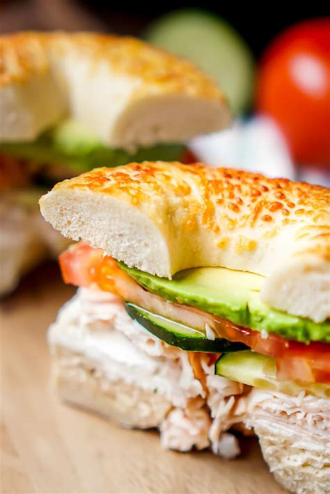 24-bagel-sandwich-recipes-ideas-for-breakfast-lunch image