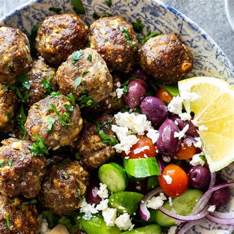 easy-greek-meatballs-with-feta-cheese-simply-delicious image