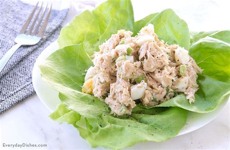tuna-salad-with-no-mayo-recipe-everyday-dishes-diy image