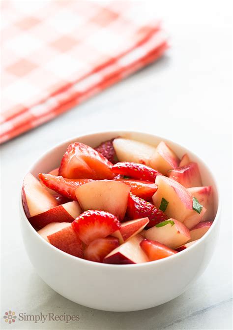 strawberry-nectarine-fruit-salad-recipe-simply image