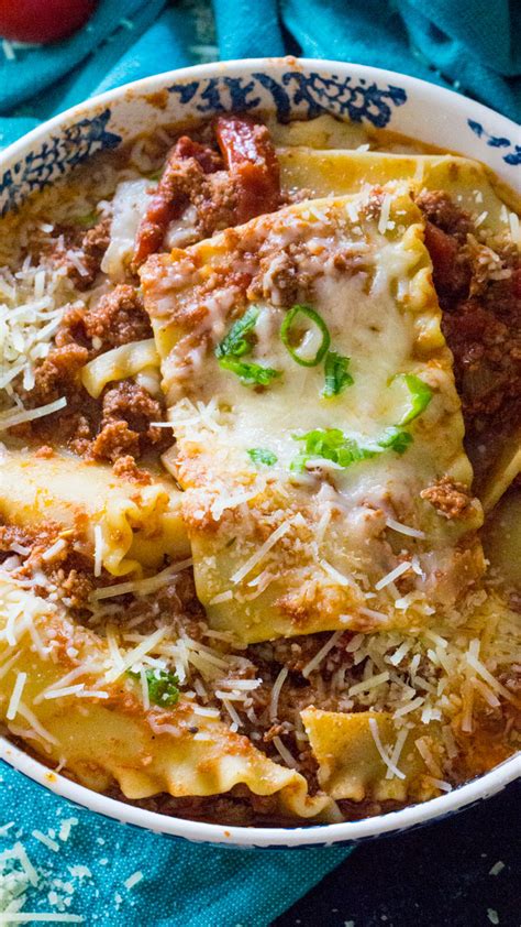 instant-pot-lasagna-soup-video-sweet-and-savory image
