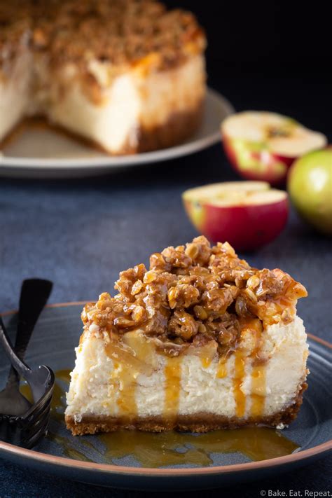 apple-crisp-cheesecake-bake-eat-repeat image