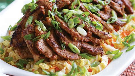 spicy-korean-style-pork-medallions-with-asian-slaw image