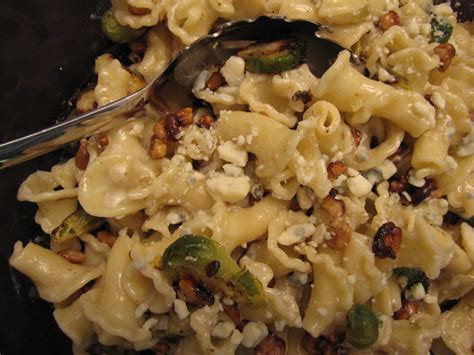 orrechiete-with-brussels-sprouts-brown-butter-pecans image
