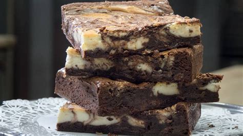 chocolate-cheesecake-brownies-food-network image