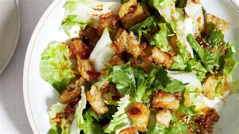 wilted-escarole-salad-recipe-bon-apptit image