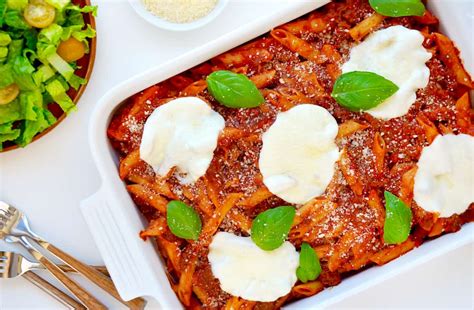 cheesy-baked-penne-pasta-with-sausage-just-a-taste image