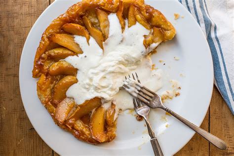 simple-pear-tart-tatin-recipe-french-dessert image