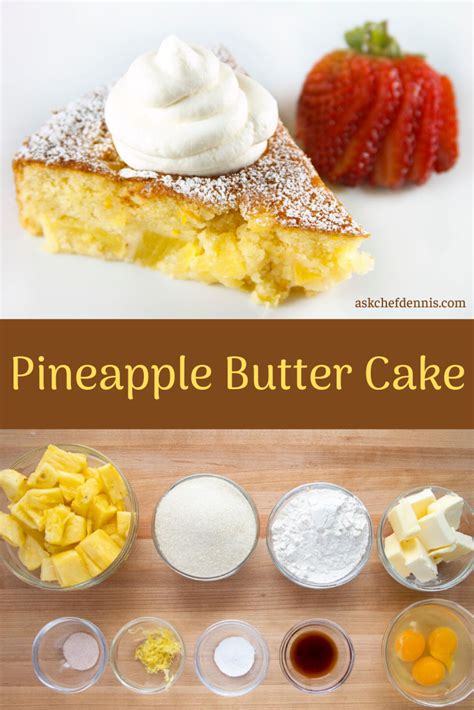 how-to-make-a-pineapple-butter-cake-chef-dennis image
