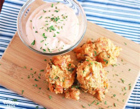 crawfish-beignets-with-cajun-dipping-sauce-the image