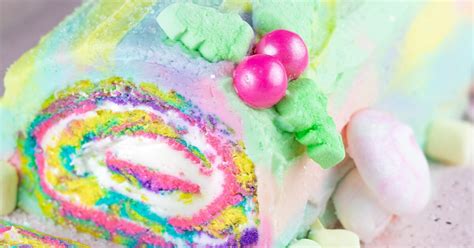 rainbow-yule-log-cake-egglands-best image