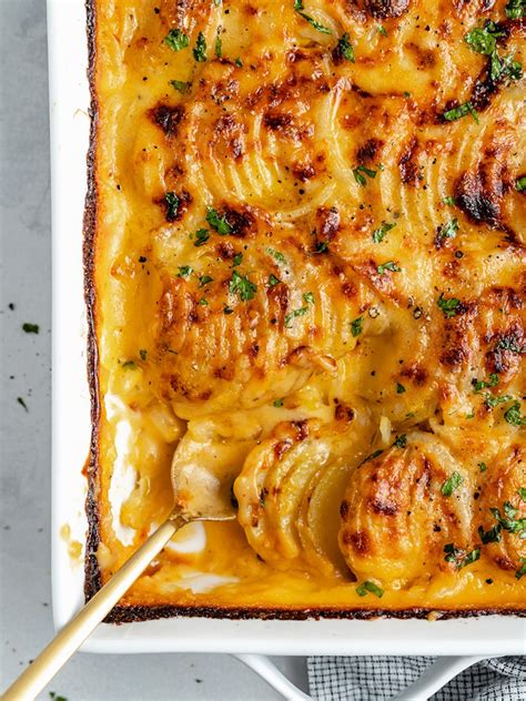 dads-cheesy-au-gratin-potatoes-ambitious-kitchen image