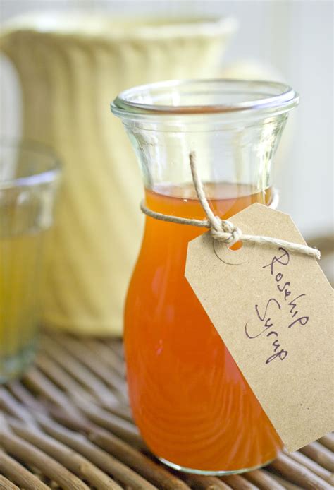 traditional-alaskan-rose-hip-simple-syrup image