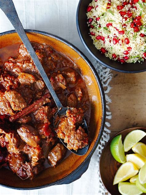 lamb-and-date-tagine-with-pomegranate-couscous image