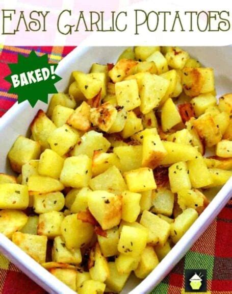 easy-baked-garlic-potatoes-lovefoodies image