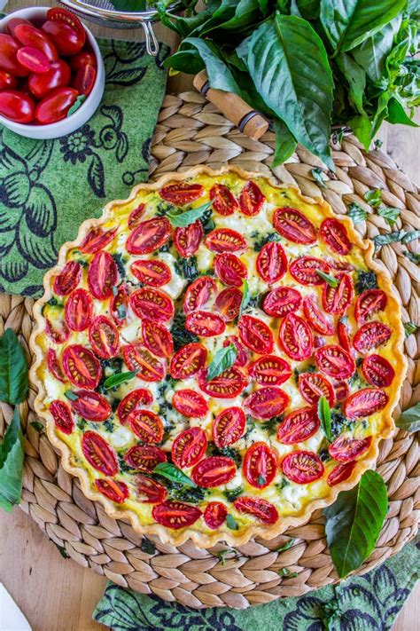 cherry-tomato-leek-and-spinach-quiche-the image