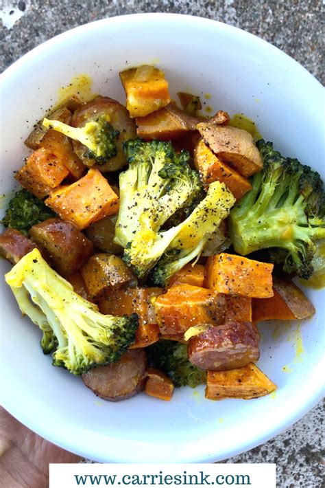 sausage-sweet-potato-broccoli-sheet-pan image