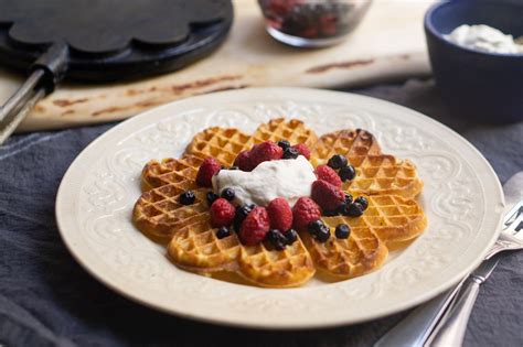 waffles-swedish-thin-and-crispy-waffles-swedish-spoon image