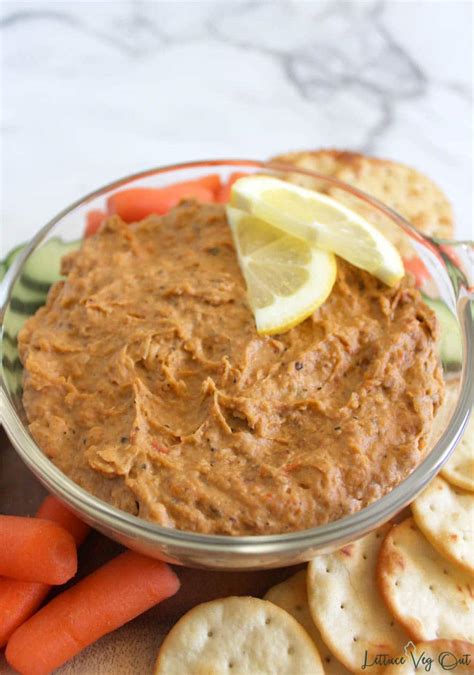 butter-bean-dip-recipe-with-sun-dried-tomatoes-vegan image