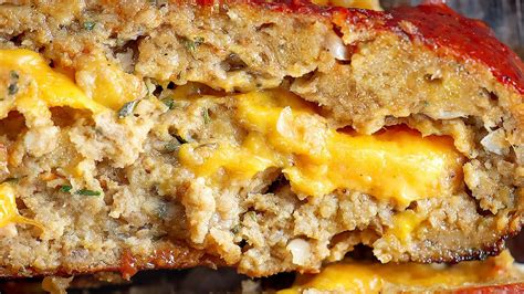 cheesy-meatloaf-recipe-cheeseburger-meatloaf image