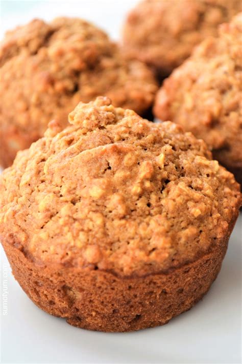 healthy-oatmeal-muffins-recipe-the-sum-of-yum image