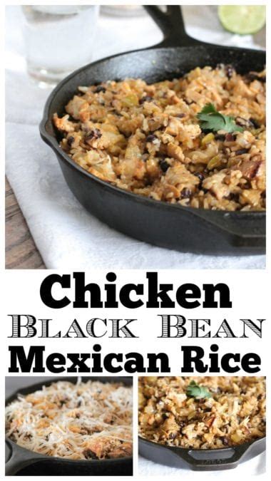 chicken-black-bean-mexican-rice-recipe-easy-rice image