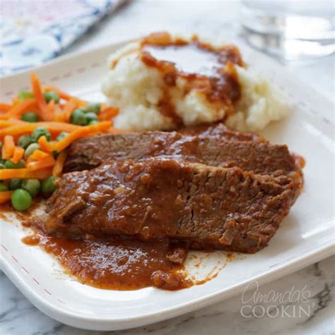 beef-brisket-gravy-tender-and-delicious-oven image