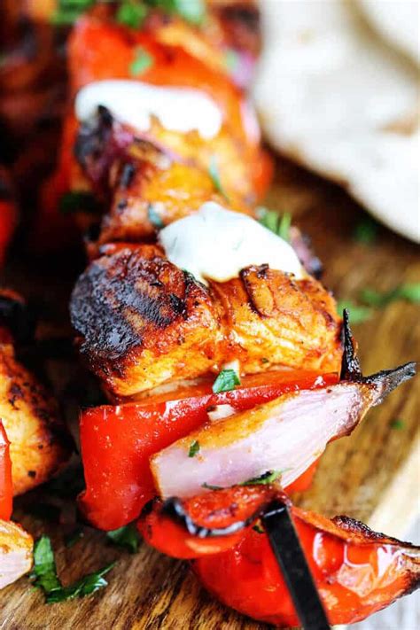 mediterranean-chicken-kebabs-with-garlic-yogurt-sauce image