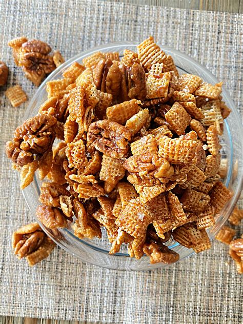 caramel-pecan-clusters-a-sweet-snack-made-with-only-3 image