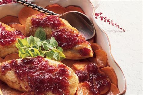 cranberry-roast-chicken-and-sweet-potatoes-ocean image