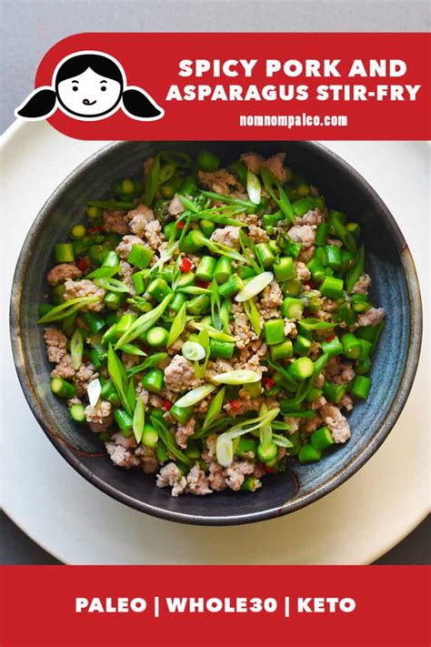 spicy-pork-and-asparagus-stir-fry-whole30-keto image