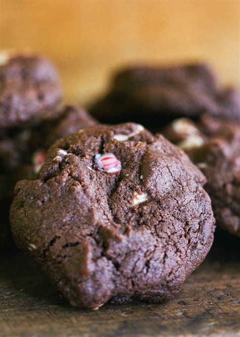 peppermint-bark-chocolate-cookies-chewy-simply image