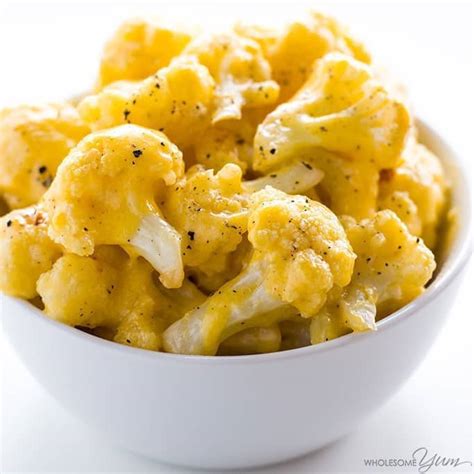 keto-cauliflower-mac-and-cheese-wholesome-yum image