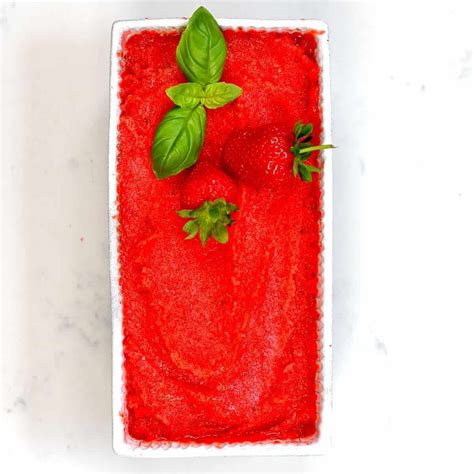 simple-strawberry-sorbet-naturally-sweetened image
