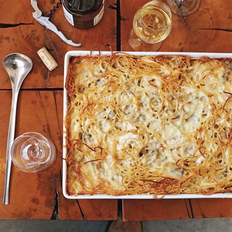 baked-four-cheese-spaghetti-recipe-marc-murphy image
