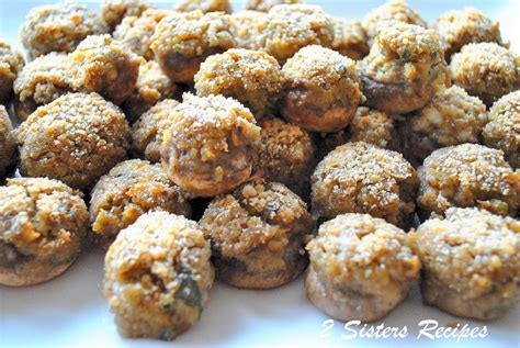 easy-stuffed-mushrooms-2-sisters-recipes-by-anna image