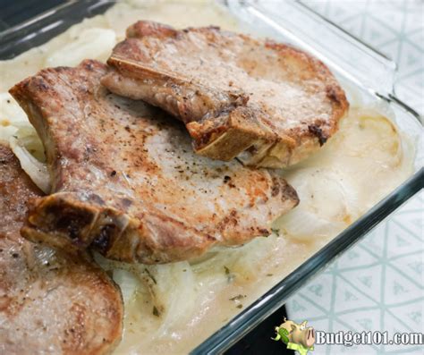 pork-chops-with-creamy-scalloped-potatoes image