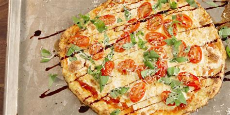 best-cauliflower-pizza-crust-recipe-delish image