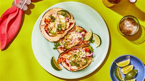 easy-fish-tacos-with-spicy-sauce-recipe-bon-apptit image