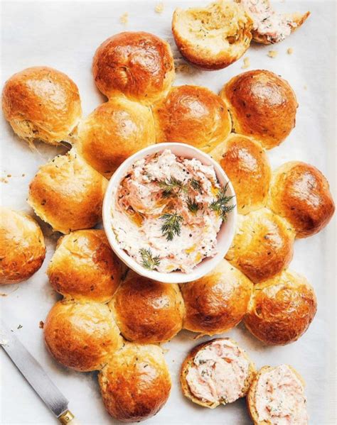 smoked-salmon-pate-with-tear-share-brioche-buns image