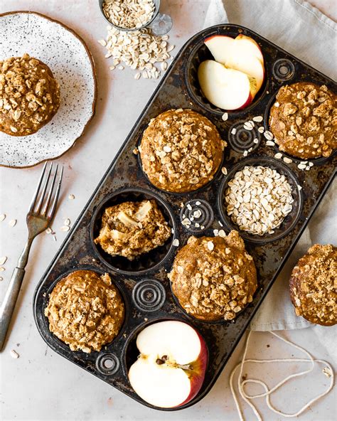 apple-oatmeal-muffins-saras-tiny-kitchen image