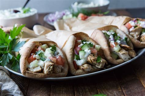 greek-chicken-gyros-with-authentic-tzatziki-sauce-the image