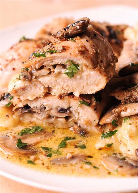 stuffed-chicken-with-cheese-and-mushrooms image