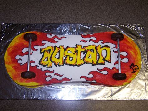 120-best-skateboard-cake-ideas-2023-edible image