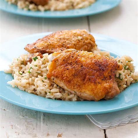 chicken-and-rice-for-two-cooks-country image