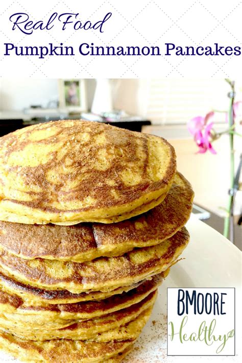 real-food-pumpkin-cinnamon-pancakes image