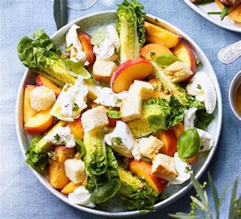peach-salad-recipes-bbc-good-food image