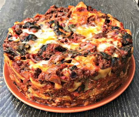easy-instant-pot-pressure-cooker-spinach-lasagna-stay image